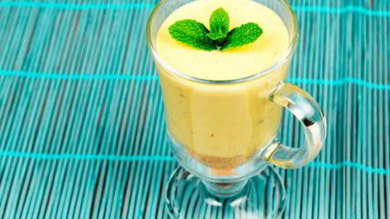 Банановый пудинг в стакане