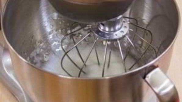 блинчики с яблоками под безе