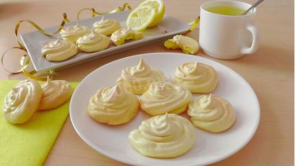 Лимонное безе облачко