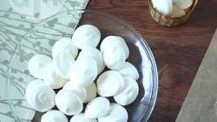 Постные Безе без яиц