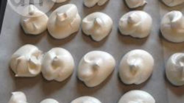 постные безе без яиц