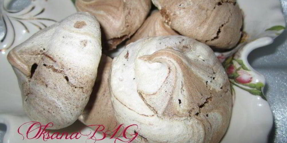 Рецепт шоколадного безе