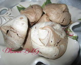 Шоколадное безе