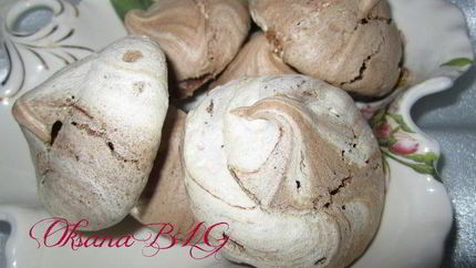 Шоколадное безе