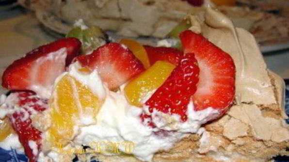 торт-безе павлова