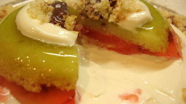 десерт ассорти из желе