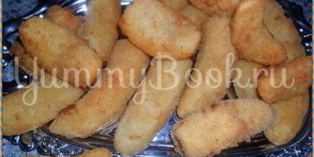 Рецепт десерта *бананы в шубе*