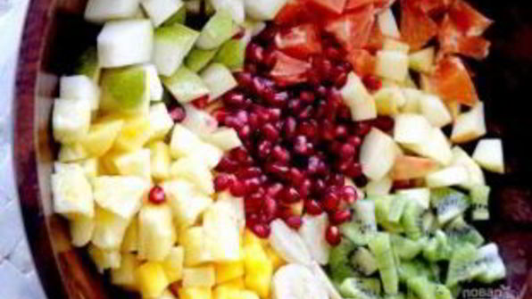 десерт фруктовый рай