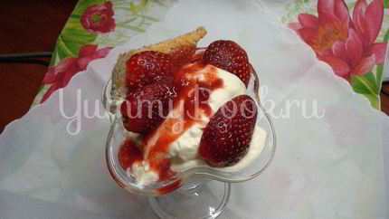 Десерт из маскарпоне