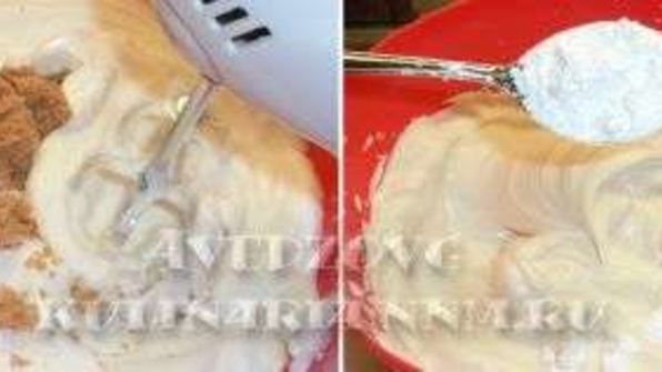 десерт павлова