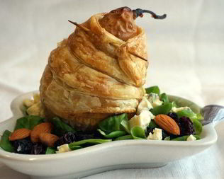 Десертная груша с сыром