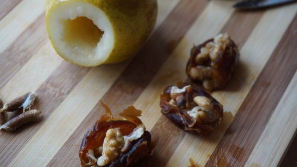 десертная груша с сыром