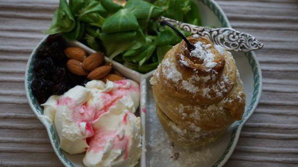 десертная груша с сыром