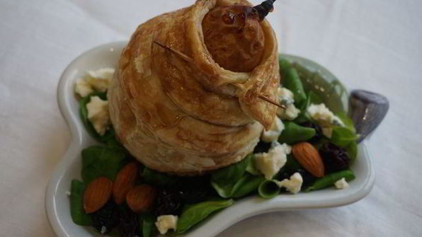 десертная груша с сыром