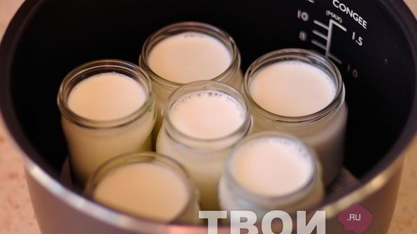 йогурт в мультиварке