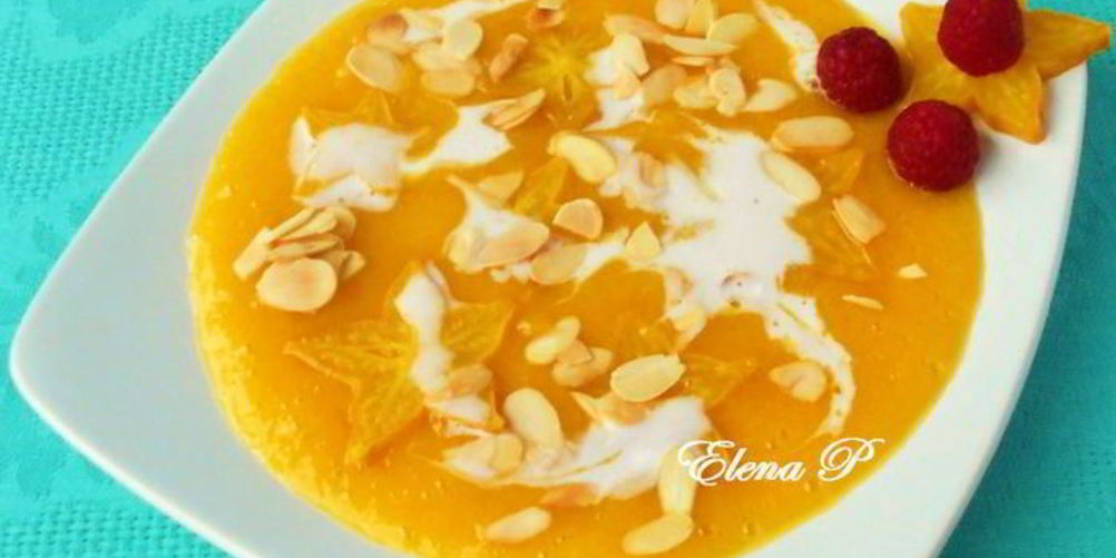 Рецепт карамболы в манго-апельсиновом соусе