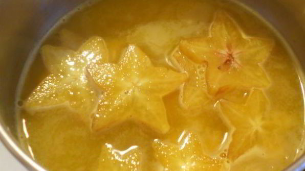 карамбола в манго-апельсиновом соусе