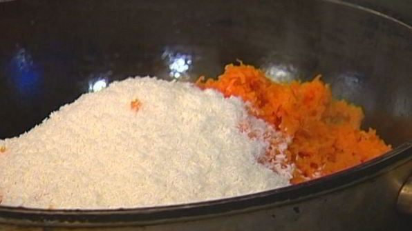 морковная халва