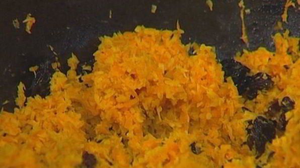 морковная халва