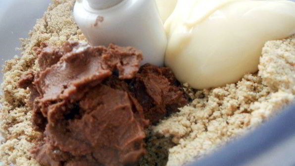 шоколадные конфеты с халвой