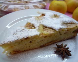 Клафути с грушами и фундуком