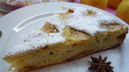 Клафути с грушами и фундуком