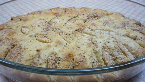 клафути с грушами и фундуком