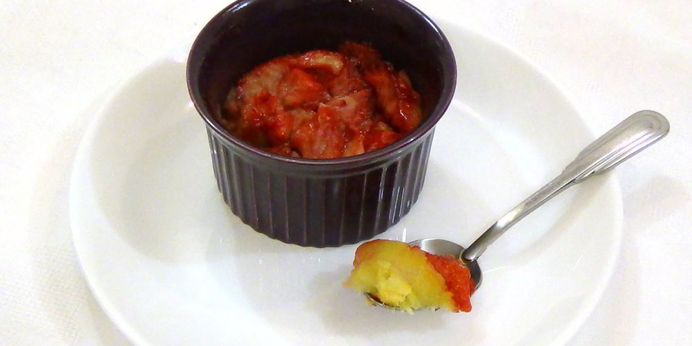 Рецепт клафути с клубникой