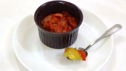 Клафути с клубникой