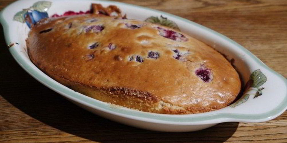 Рецепт клафути с ягодами