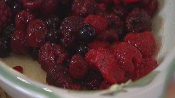 клафути с ягодами