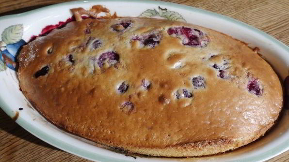 клафути с ягодами