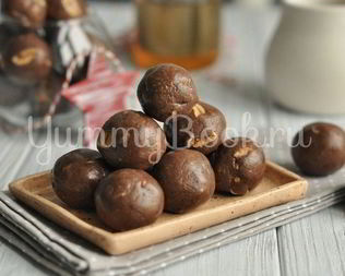 Домашние конфеты с арахисом