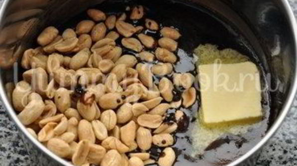 домашние конфеты с арахисом