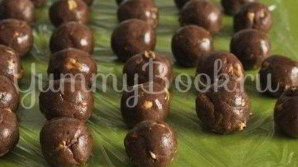 домашние конфеты с арахисом