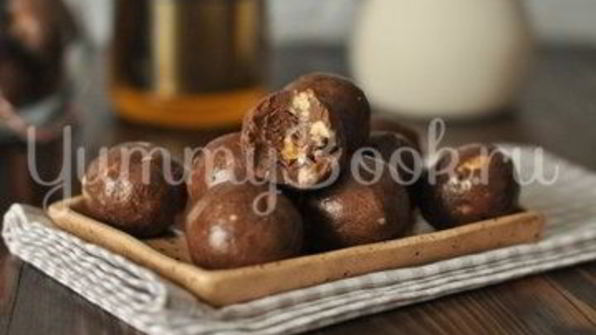 домашние конфеты с арахисом