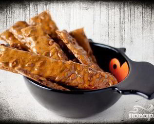 Карамельные конфеты с тыквенными семечками