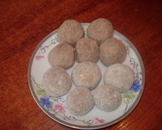 Конфеты из молочной смеси