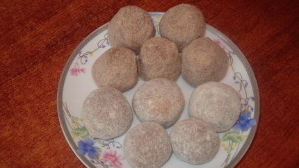 Конфеты из молочной смеси