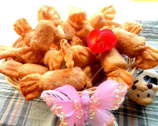 Конфеты из сосисок