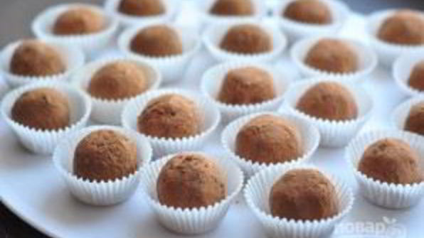 конфеты из сухофруктов с коктейльной вишней