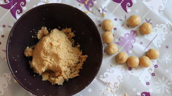 конфеты peanut butter balls