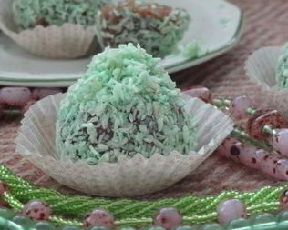 Конфеты ручной работы на меду с орехом пекан