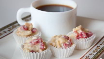 Конфеты с белым шоколадом