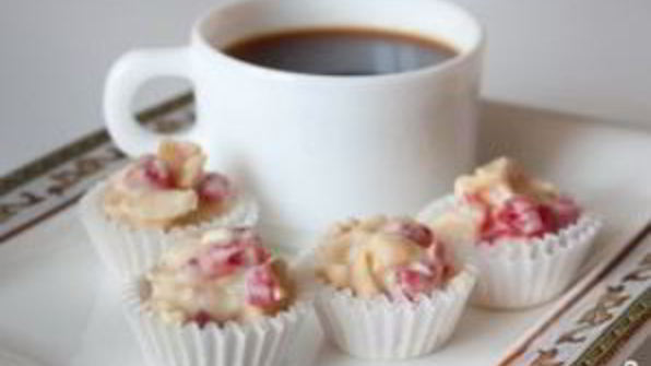 конфеты с белым шоколадом