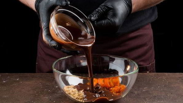 конфеты с курагой и орехами