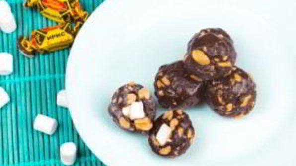 конфеты сникерс с маршмеллоу