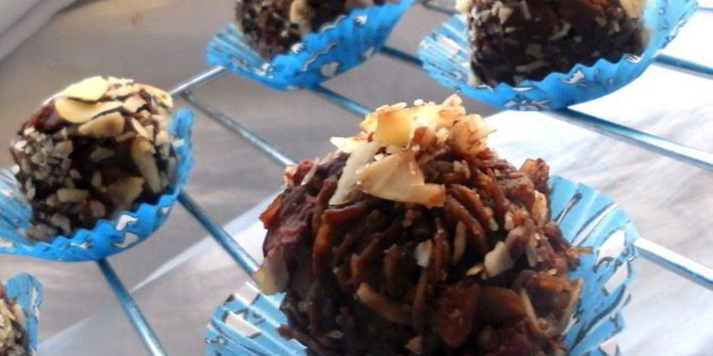 Рецепт мягких шоколадно-имбирные конфеты с вишней