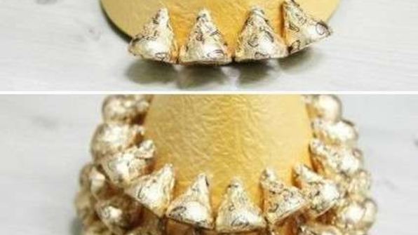 новогодняя елка из конфет