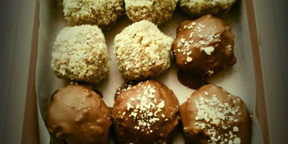 Рецепт шоколадна конфеты с миндалем и амаретто